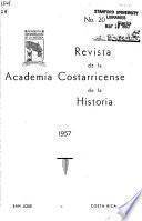Revista de la Academia Costarricense de la Historia