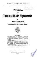 Revista de la Instituto de agronomïa de Montevideo