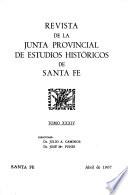 Revista de la Junta de Estudios Históricos de Santa Fe