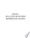 Revista de la Junta de Estudios Históricos de Tucumán