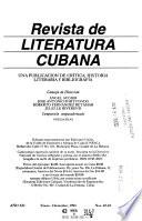 Revista de literatura cubana