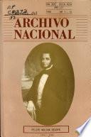 Revista del Archivo Nacional