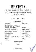 Revista del Centro de Estudios Históricos y Geográficos de Cuenca