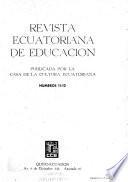 Revista ecuatoriana de educación