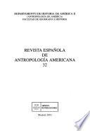 Revista española de antropología americana