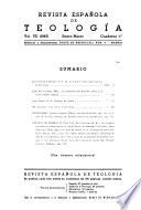 Revista española de teología