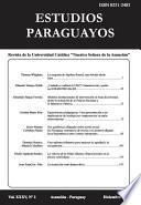 Revista Estudios Paraguayos Volumen 35, Numero 2 - 2017