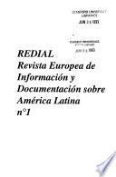 Revista europea de información y documentación sobre América Latina
