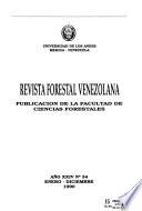 Revista forestal venezolana