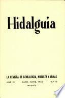 Revista Hidalguía número 10. Año 1955