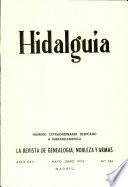 Revista Hidalguía número 124. Año 1974