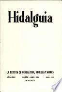 Revista Hidalguía número 165. Año 1981