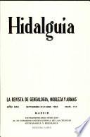 Revista Hidalguía número 174. Año 1982