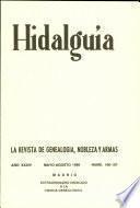 Revista Hidalguía número 196-197. Año 1986