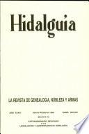 Revista Hidalguía número 208-209. Año 1988