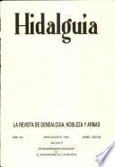 Revista Hidalguía número 238-239. Año 1993