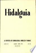 Revista Hidalguía número 81. Año 1967