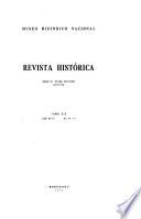 Revista histórica de la Universidad