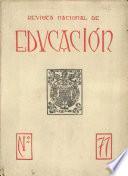 Revista nacional de educación nº 71
