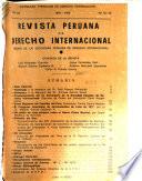 Revista peruana de derecho internacional