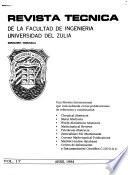 Revista técnica de la Facultad de Ingeniería, Universidad del Zulia