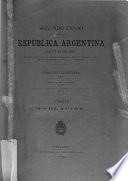 Segundo censo de la República argentina, mayo 10 de 1895