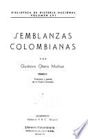 Semblanzas colombianas