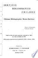 Servicio Bibliographico Chileno