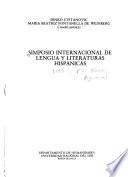 Simpósio Internacional de Lengua y Literaturas Hispánicas