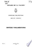 Sintesis parlamentaria