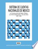 Sistema de Cuentas Nacionales de México. La construcción del sector público por nivel institucional y tipo de obra 1987-1990