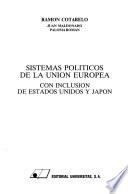 Sistemas políticos de la Unión Europea, con inclusión de Estados Unidos y Japón
