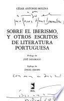 Sobre el iberismo y otros escritos de literatura portuguesa