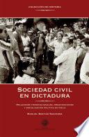 Sociedad civil en dictadura