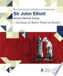 Solemne sesión académica de investidura como Doctor Honoris Causa de Sir John Elliott y festividad de Santo Tomás de Aquino