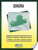 Sonora. Conteo de Población y Vivienda, 1995. Resultados definitivos. Tabulados básicos