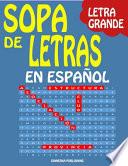 Sopa de Letras en Espanol Letra Grande