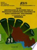 Taller Identificacion de Acciones Para la Produccion Agropecuaria Sostenible de Nueva Concepcion, Chalatenango