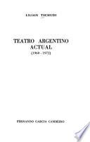 Teatro argentino actual, 1960-1972
