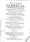 Teatro Clerical, Apostolico, Y Secular De Las Iglesias Catedrales De España