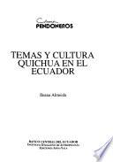 Temas y cultura Quichua en el Ecuador