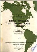 Términos topográficos en la Argentina colonial (1516-1810)