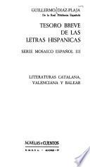 Tesoro breve de las letras hispanicas, vol. III, Mosaico espanol 3