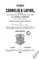 Tesoros de Cornelio a Lapide, 2