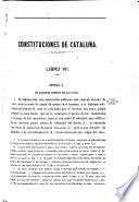 Traducción al castellano de los usages y demás derechos de Cataluña que no están derogados ó no son notoriamente inútiles
