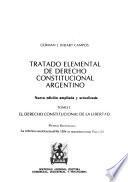 Tratado elemental de derecho constitucional argentino
