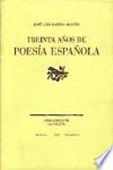 Treinta años de poesía española, 1965-1995