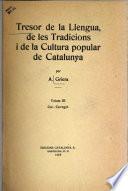 Tresor de la llengua, de les tradicions i de la cultura popular de Catalunya