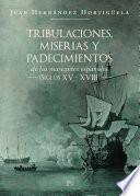 Tribulaciones, miserias y padecimientos de los mareantes españoles (Siglos XV - XVIII)