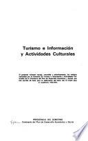 Turismo e información y actividades culturales